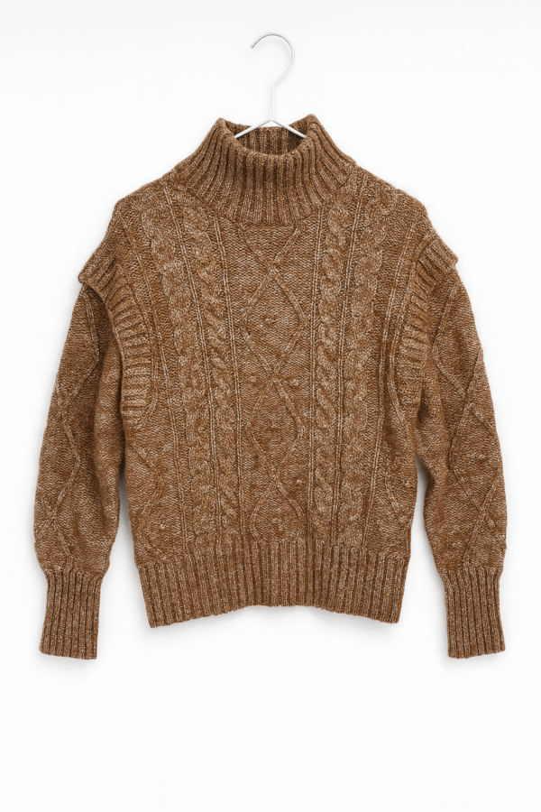 ChatGPTImageJul11_2025_02_29_29PM Warm Knitted Winter Brown Top