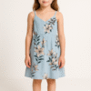 Dynamite Blue Floral Small Top/ Dress