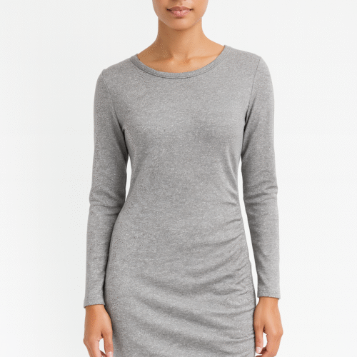 No Boundaries Grey Dress Large