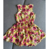 Suzy Shier Yellow and Pink Extra Small