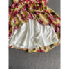 Suzy Shier Yellow and Pink Extra Small